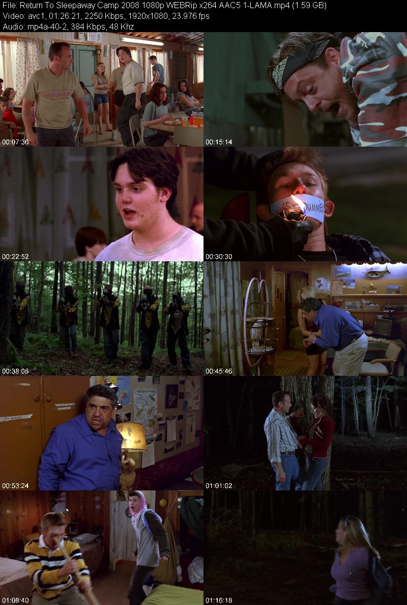 Return To Sleepaway Camp (2008) 1080p WEBRip 5 1-LAMA 1af894694309b6314a6c6b527b8ff598