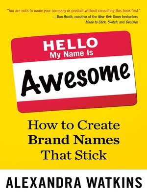 Hello, My Name Is Awesome by Alexandra Watkins 450314015c679a065ee0a1b701edc6f2