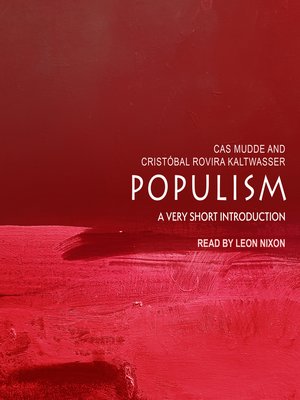 Populism by Cas Mudde 55bbdc61bccab72c21122e6e2ba516f3