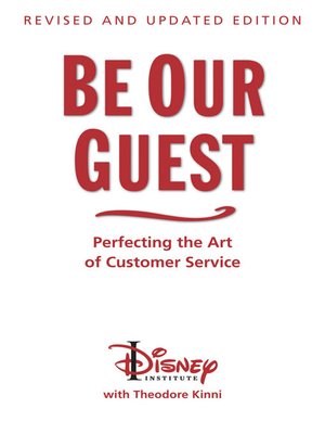 Be Our Guest by The Disney Institute 432b67ab110face4edcc8561eaf1a6f6