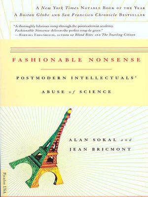 Fashionable Nonsense by Alan Sokal D040a0d455094ac9fc8435ac25531efa