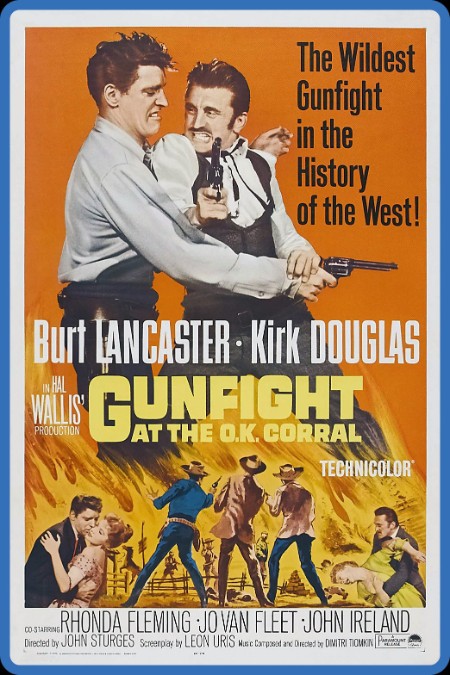 Gunfight at The O K  Corral (1957) Remastered 1080p BluRay HEVC x265 5 1 BONE
