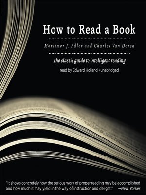 How to Read a Book by Mortimer J. Adler A824b2f49a2b5923aed135bc8053e41d