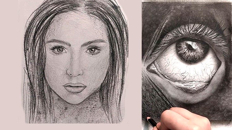 Charcoal Drawing Techniques: The Complete Drawing Course
