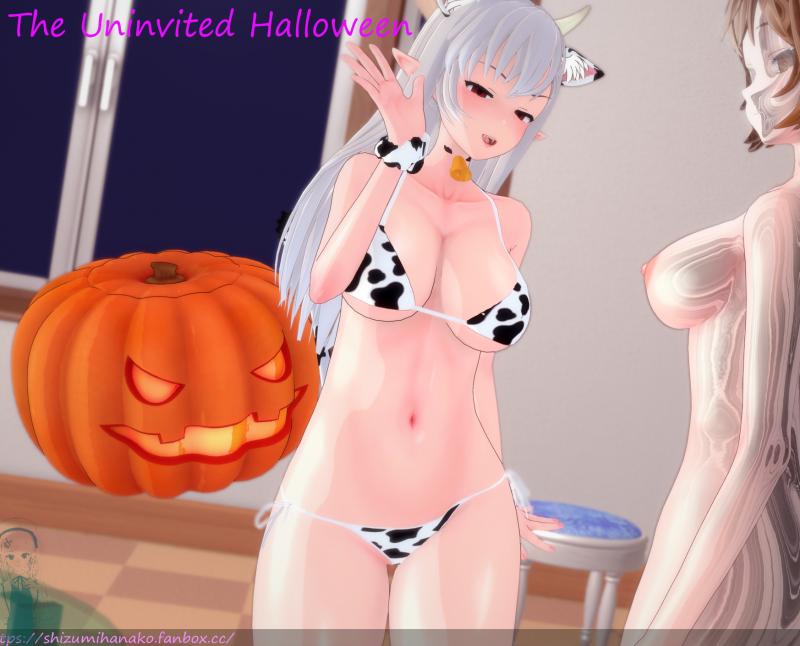 Shizumi Hanako - The Uninvited Halloween (Halloween Story 2) 3D Porn Comic