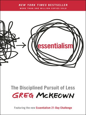 Essentialism by Greg McKeown 1bb78e4cd6c6218d7b15684049cf0544