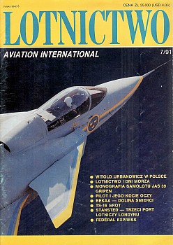 Lotnictwo Aviation International 1991 Nr 07