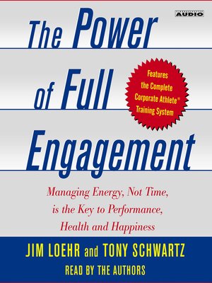 The Power of Full Engagement by Jim Loehr 77f39611a483b9bb3ccf4c326c07d158