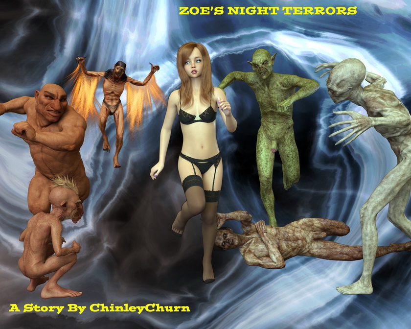 ChinleyChurn - Zoe's Night Terror 3D Porn Comic