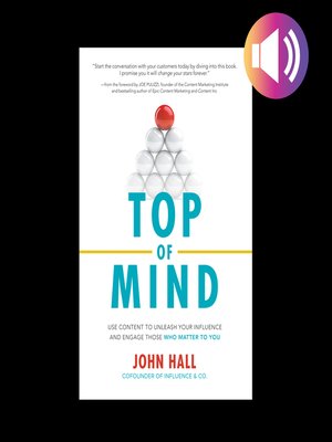 Top of Mind by John Hall 4b4ca3cb609ebb3e2496fadcb48f7a66