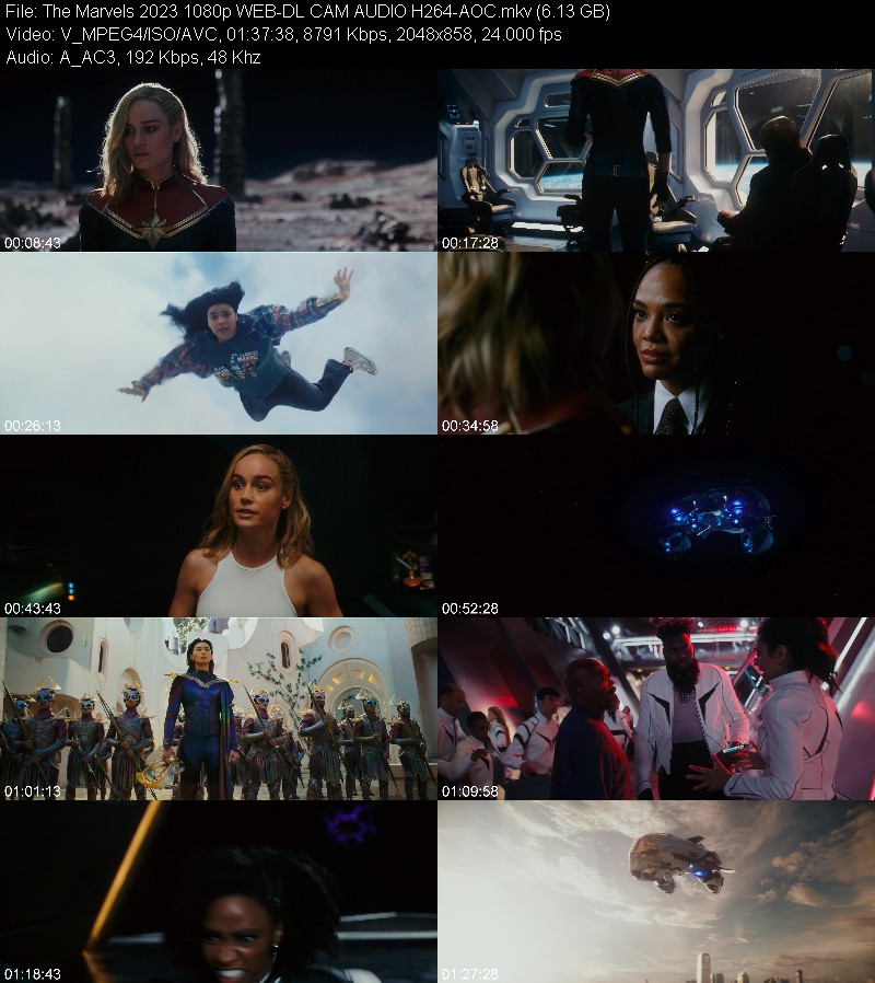 The Marvels 2023 1080p WEB-DL CAM AUDIO H264-AOC 4583ba89bb68dd4ba6be74080ad35177