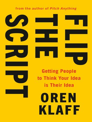 Flip the Script by Oren Klaff 981baf376dff5c48d89f05e51f563283