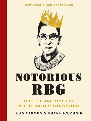 Notorious RBG by Irin Carmon 1de112a053d2d89c2ea2118063d52faa