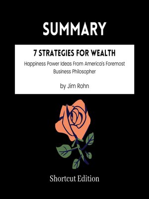 SUMMARY--7 Strategies For Wealth by Shortcut Edition F7d07cfc899885e758a0a96f2fc50cad