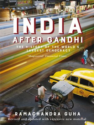 India After Gandhi by Ramachandra Guha D13ffd6d85bab21bf77ad2f954b49db0