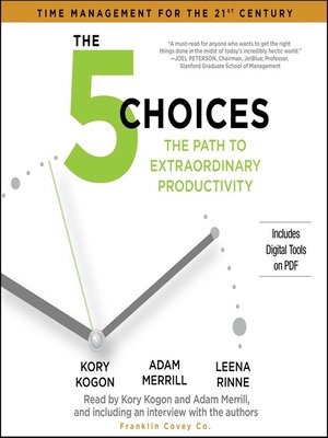 The 5 Choices by Kory Kogon Ec42eacdc2f624381488236384d836b2