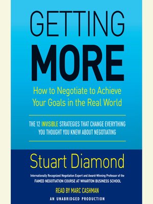 Getting More by Stuart Diamond D92a6d3bb282e3dad29c92fddb580bbd