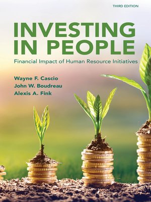 Investing in People by John W. Boudreau 69c56de78b32863fbb95510b96b2f2df