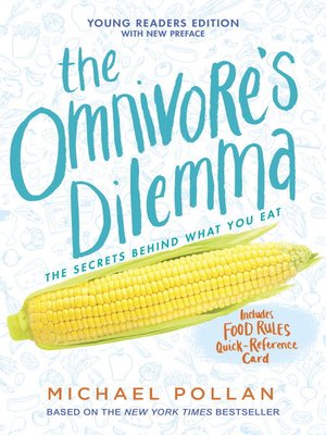 The Omnivore's Dilemma by Michael Pollan 8fa24f99681e1984e720f38c7ca254e0