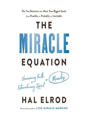 The Miracle Equation by Hal Elrod C33125dcd4d1ae47d599823336bda7e0