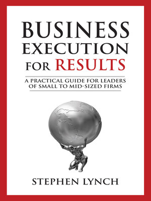 Business Execution for RESULTS: a Practical Guide for Leaders of Small to Mid-Size...