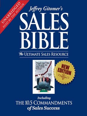 The Sales Bible by Jeffrey Gitomer D94dff74601c472a9800d8925497c9ef