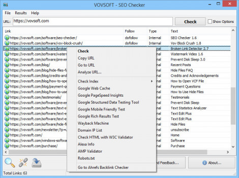 Vovsoft Seo Checker V8 3 Portable