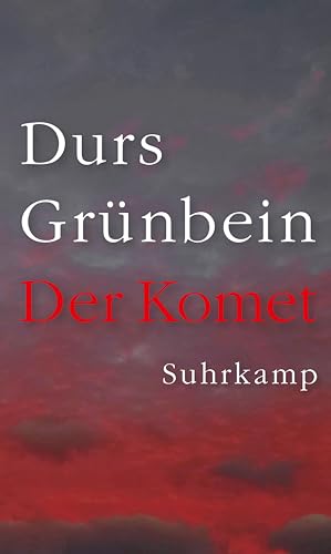 Cover: Grünbein, Durs - Der Komet