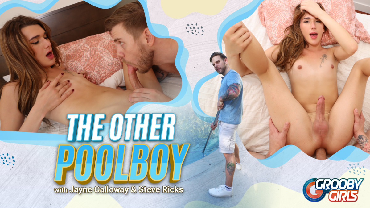 [Groobygirls.com] Jayne Calloway & Steve Ricks - The Other Poolboy (28-12-2023) (Buddy Wood, Grooby) [Blowjob, Small Tits, Natural Tits, Asslicking, Rimming, No Condom, Male On Shemale, Hardcore, Facial, 1080p, SiteRip]
