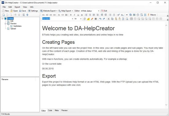 DA-Software HelpCreator 2.8.1