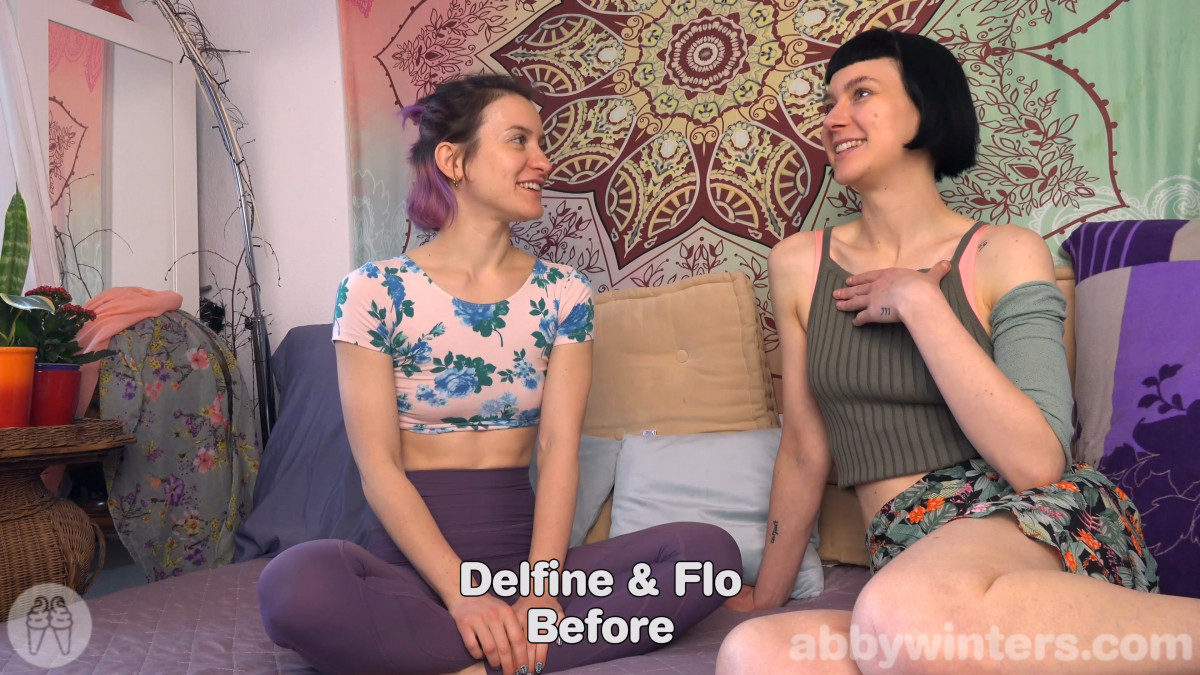 [Abbywinters.com] Delfine & Flo - Tribbing [2024-03-29, Girl-Girl, 576p]