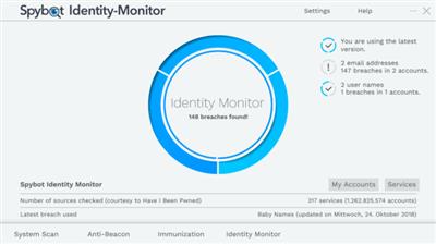 Spybot Identity Monitor  4.1