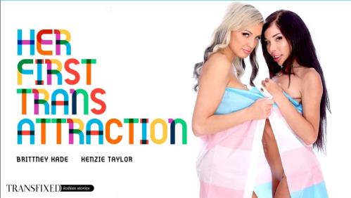 Kenzie Taylor, Brittney Kade - His First Trans Attraction [SD, 544p] [Transfixed.com, AdultTime.com]