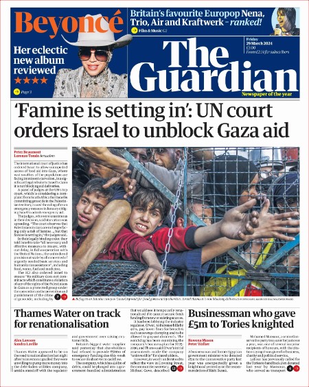 The Guardian UK - 29th March