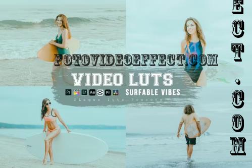 Surfable Vibes Mood Preset luts Video Premiere Pro - KJHK6JP