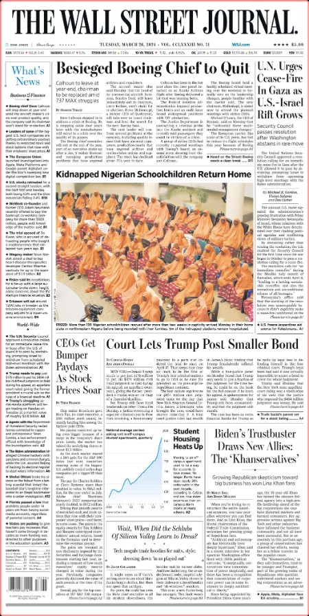 The Wall Street Journal - March 26 2024