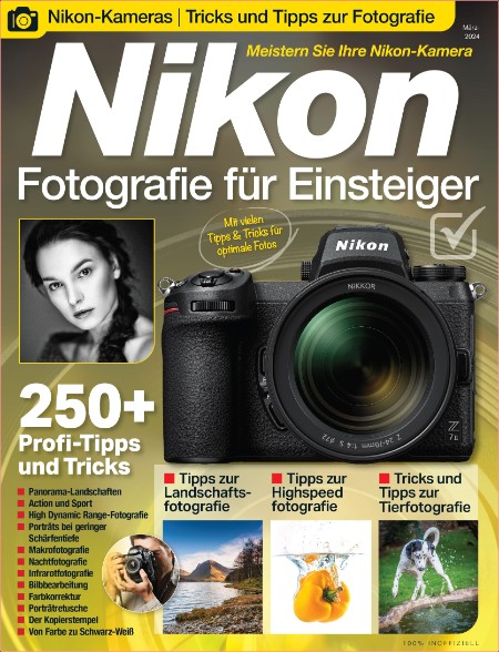 Nikon Fotografie für Einsteiger Magazin Mrz 2024