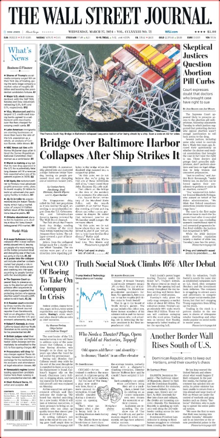 The Wall Street Journal - 27th March