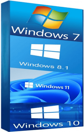 Windows All (7, 8.1, 10, 11) All Editions With Updates AIO 51in1 March 2024 Preactivated