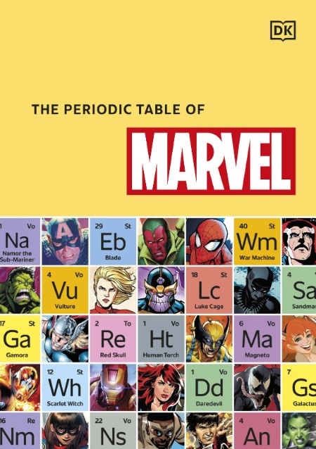 The Periodic Table of Marvel by Melanie Scott 54c608d1509fa20868ffc734824196fd