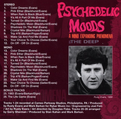 The Deep - Psychedelic Moods (A Mind Expanding Phenomena) (1966) (2007)  Lossless