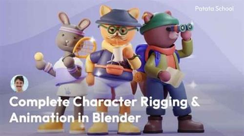 Complete Character Rigging & Animation in Blender