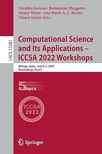 Computational Science and Its Applications – ICCSA 2022 Workshops, Part V