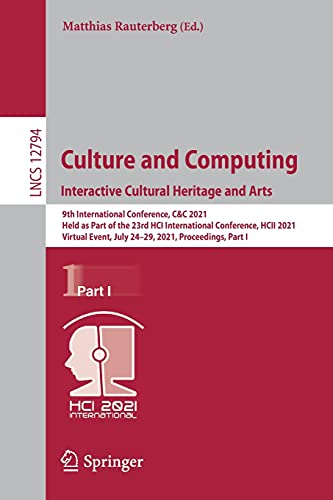 Culture and Computing. Interactive Cultural Heritage and Arts (2024)