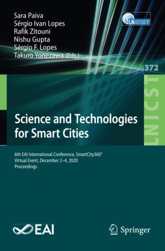 Science and Technologies for Smart Cities (2024)