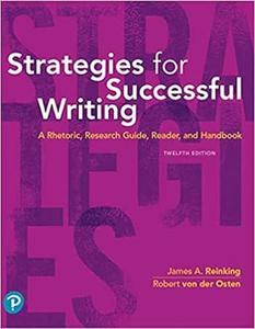 Strategies for Successful Writing (12th Edition)