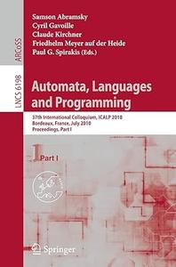 Automata, Languages and Programming, Part I