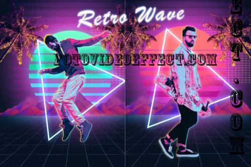 Retro Wave Photo effect - EP2B5RP