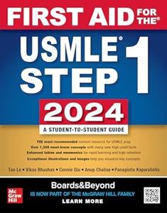 First Aid for the USMLE Step 1 2024, 34th Edition