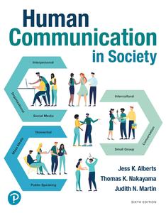 Human Communication in Society (6th Edition)